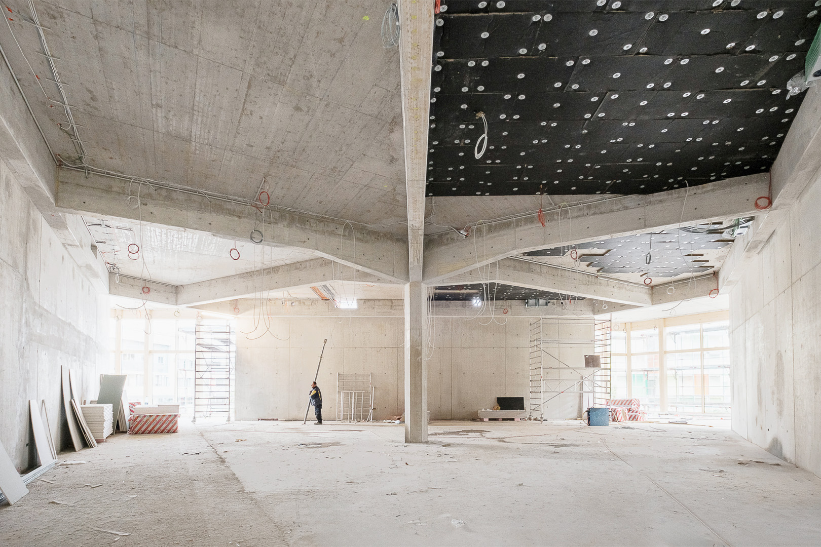 Kinder Kunst Labor Baustelle